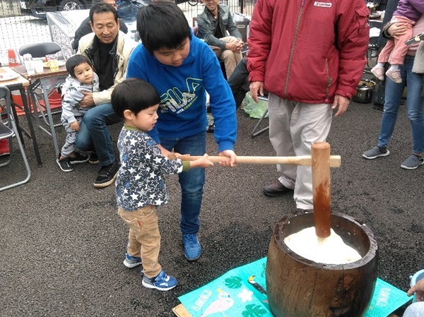 餅つき大会