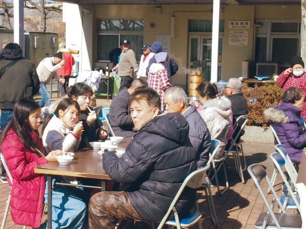 餅つき大会